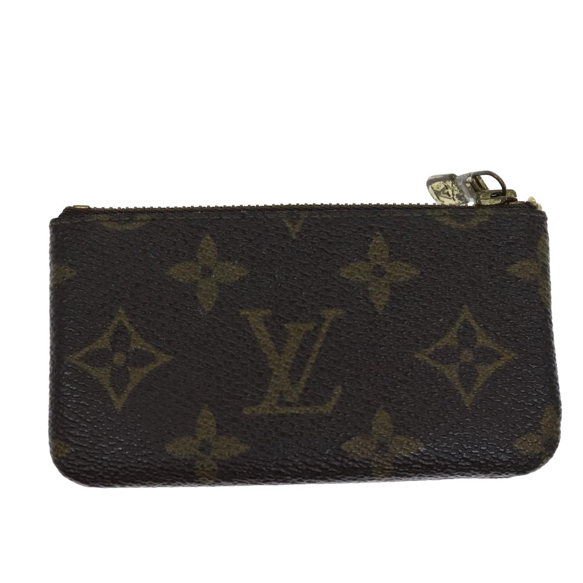 LOUIS VUITTON Monogram Pochette Cles Coin Purse M62650 LV Auth 82183 - 0