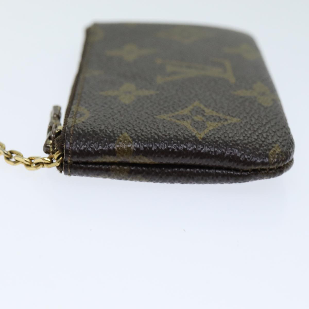 LOUIS VUITTON Monogram Pochette Cles Coin Purse M62650 LV Auth 82183