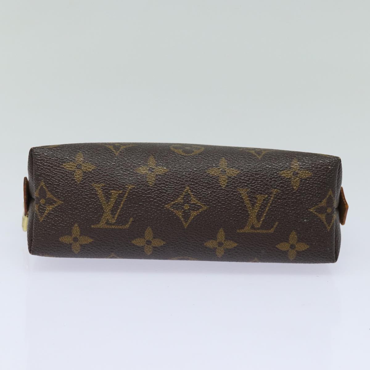 LOUIS VUITTON Monogram Pochette Cosmetic PM Cosmetic Pouch M47515 LV Auth 82206