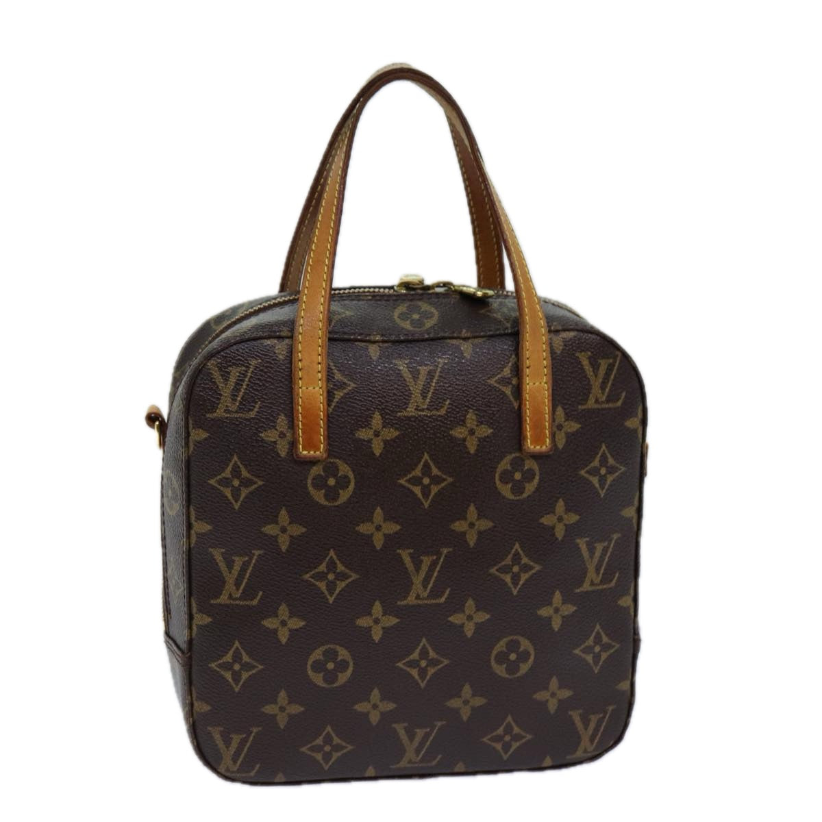 LOUIS VUITTON Monogram Spontini Hand Bag 2way M47500 LV Auth 82209