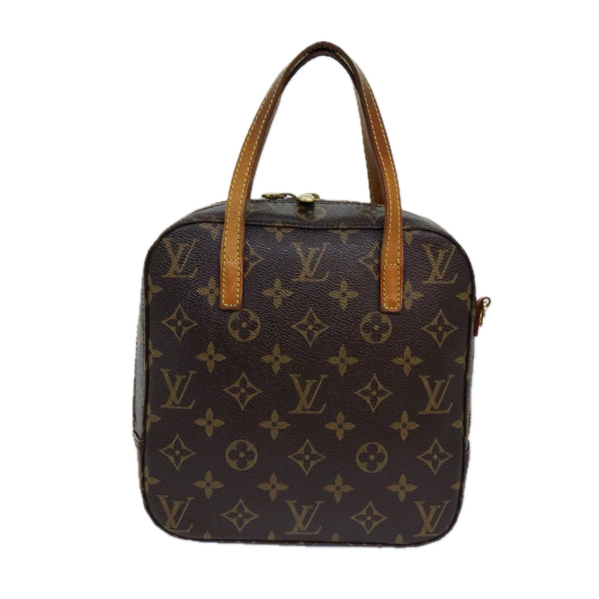 LOUIS VUITTON Monogram Spontini Hand Bag 2way M47500 LV Auth 82209