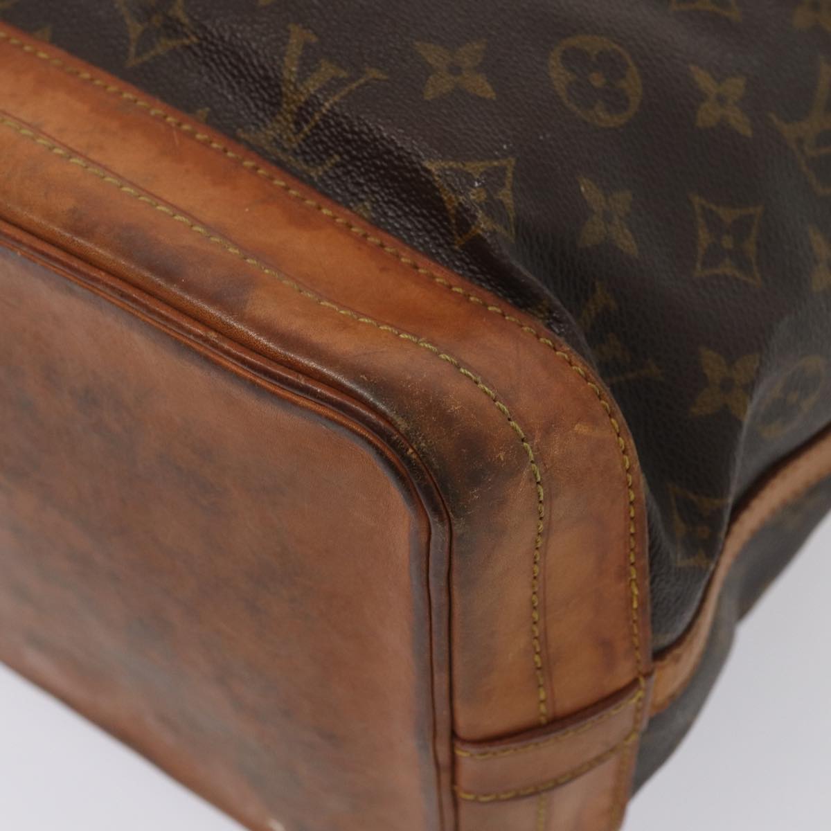 LOUIS VUITTON Monogram Noe Shoulder Bag M42224 LV Auth 82210