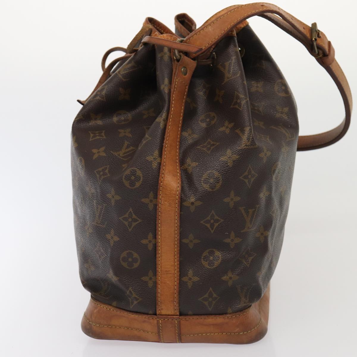 LOUIS VUITTON Monogram Noe Shoulder Bag M42224 LV Auth 82210