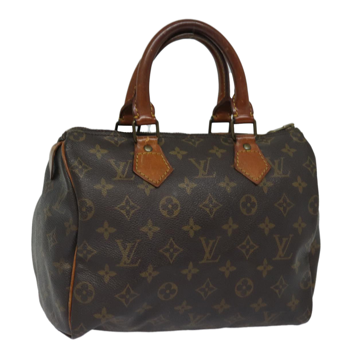 LOUIS VUITTON Monogram Speedy 25 Hand Bag M41528 LV Auth 82212