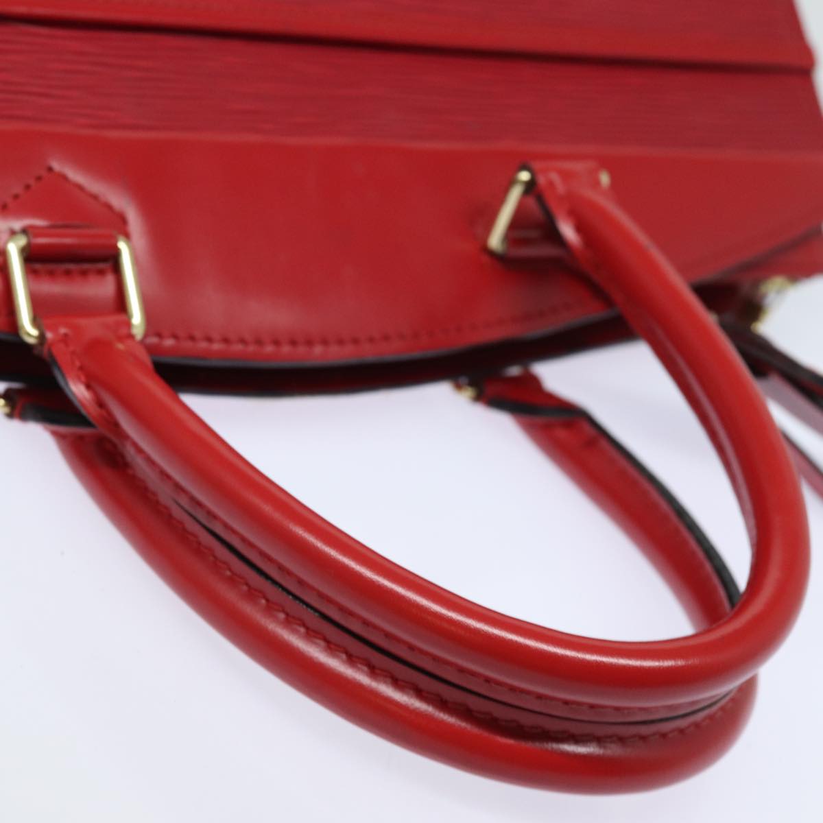 LOUIS VUITTON Epi Riviera Hand Bag Red M48187 LV Auth 82216