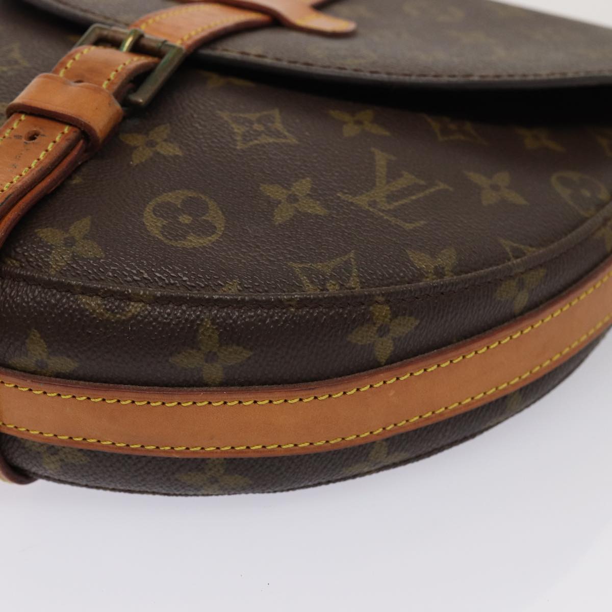 LOUIS VUITTON Monogram Chantilly GM Shoulder Bag M51232 LV Auth 82222