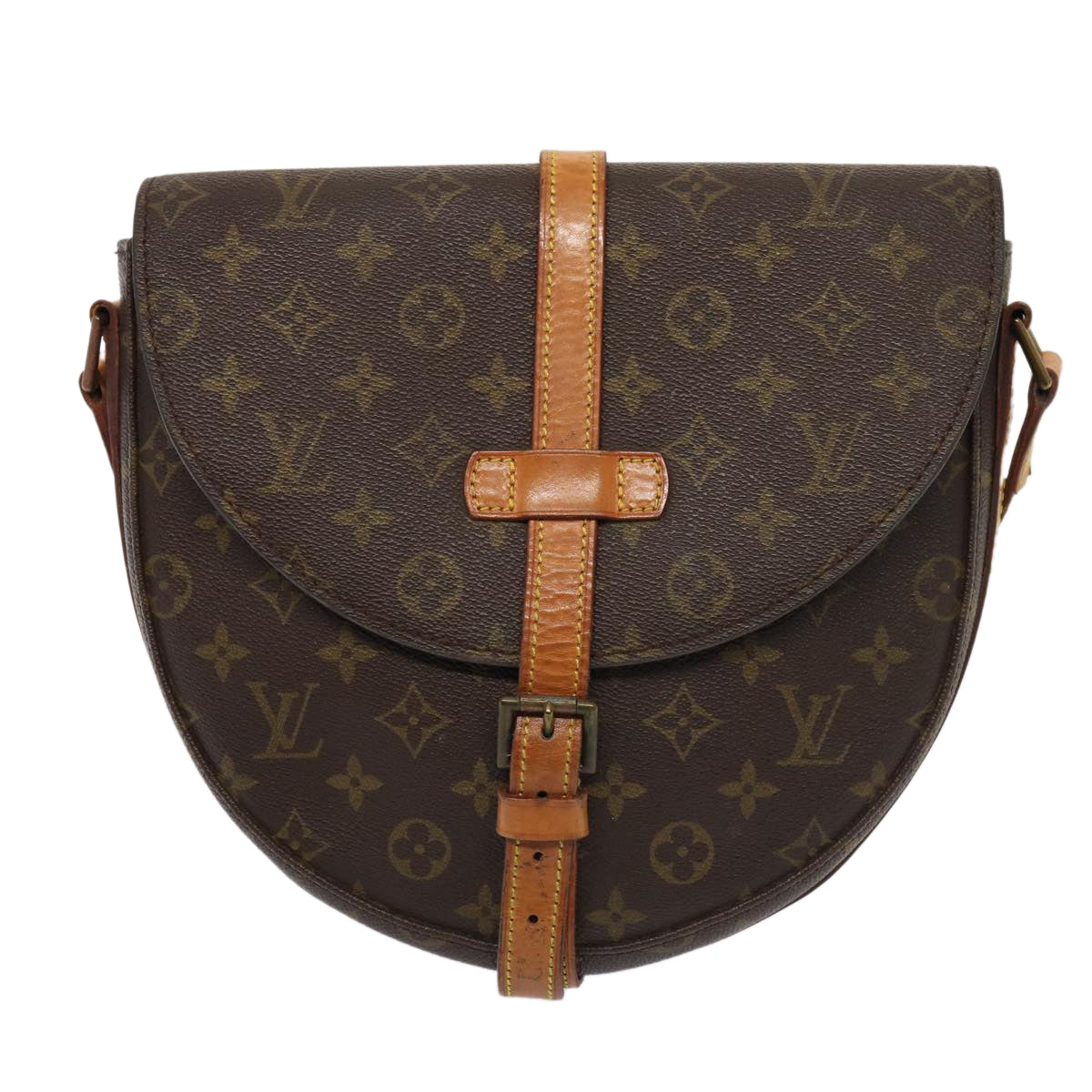 LOUIS VUITTON Monogram Chantilly GM Shoulder Bag M51232 LV Auth 82222