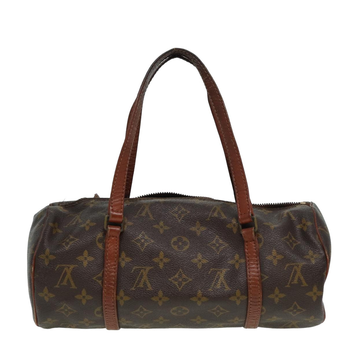 LOUIS VUITTON Monogram Papillon 30 Hand Bag M51385 LV Auth 82223