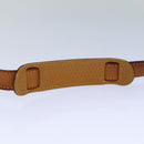 LOUIS VUITTON Adjustable Shoulder Strap Leather 35.4""""""""-42.5"""""""" Beige Auth 82226-8