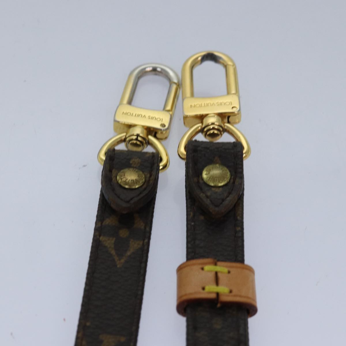 LOUIS VUITTON Monogram Adjustable Shoulder Strap 36.2""-43.3"" LV Auth 82229