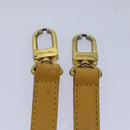 LOUIS VUITTON Epi Adjustable Shoulder Strap 37.4""""""""-44.5"""""""" Yellow LV Auth 82231-10