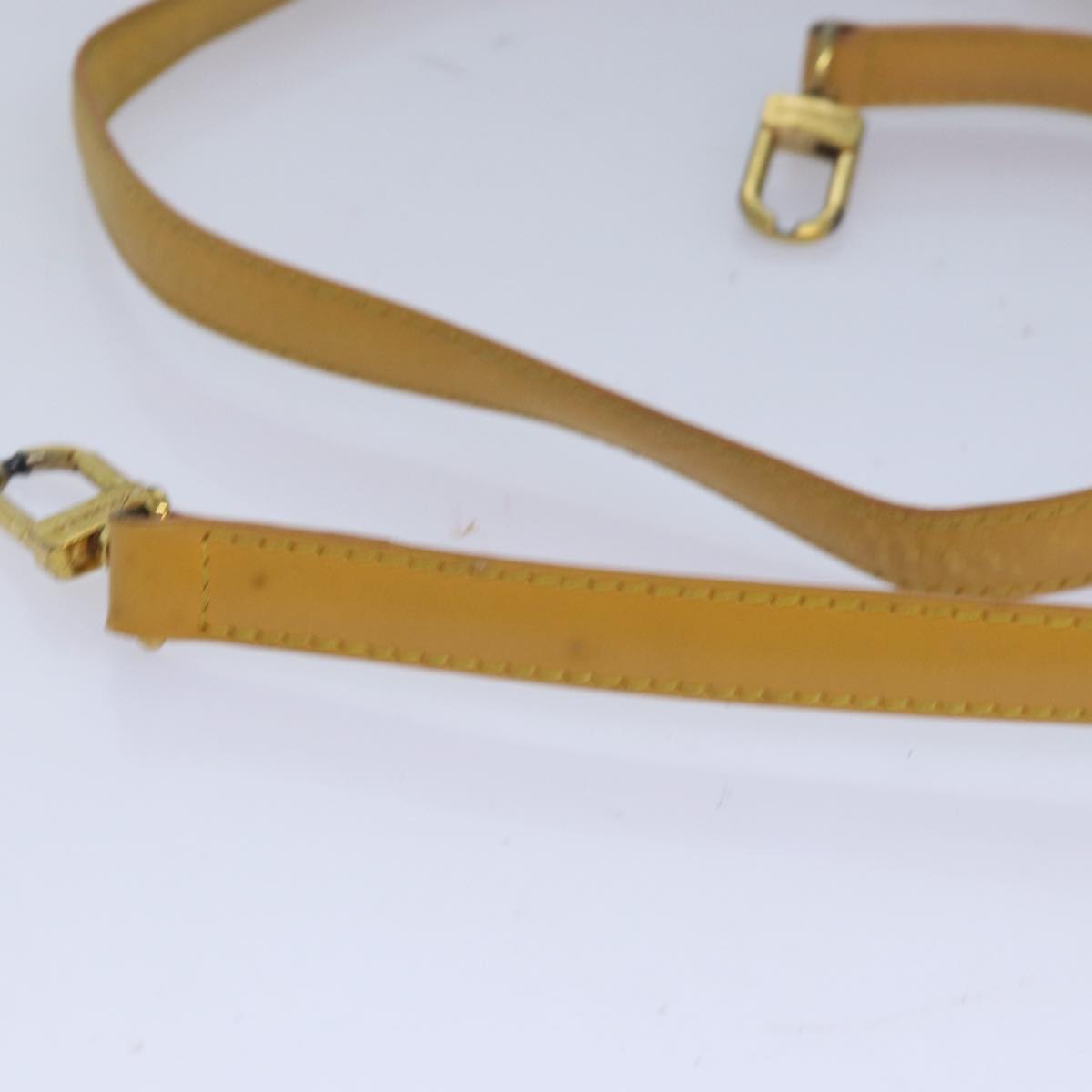 LOUIS VUITTON Epi Adjustable Shoulder Strap 37.4""-44.5"" Yellow LV Auth 82231