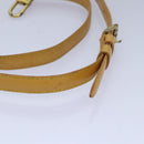 LOUIS VUITTON Epi Adjustable Shoulder Strap 37.4""""""""-44.5"""""""" Yellow LV Auth 82231-3