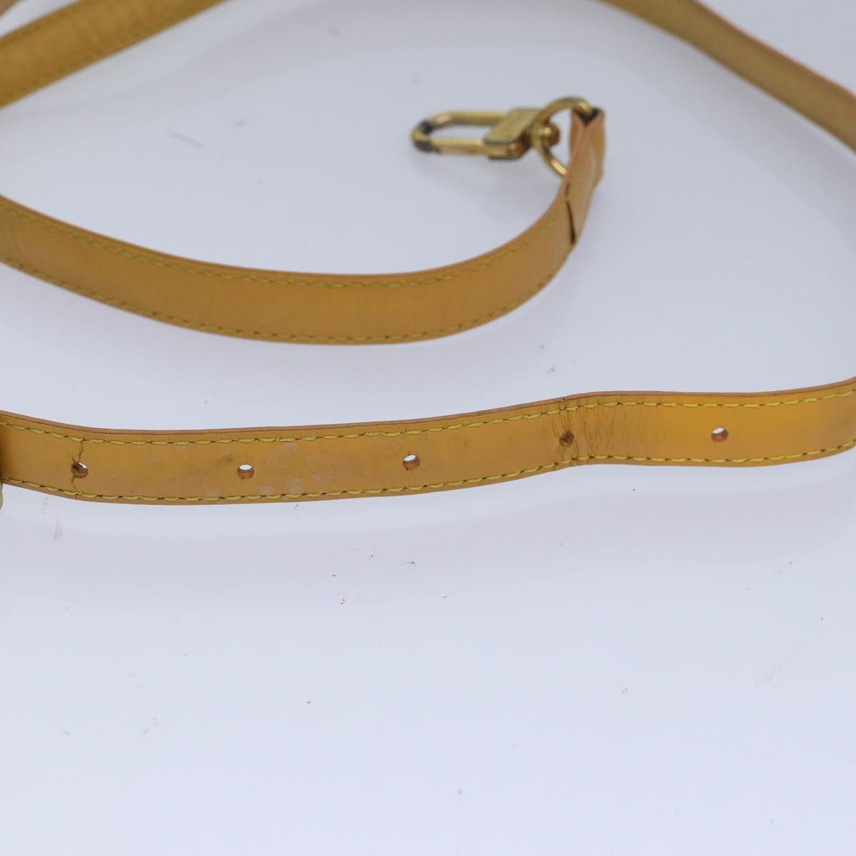 LOUIS VUITTON Epi Adjustable Shoulder Strap 37.4""-44.5"" Yellow LV Auth 82231