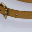 LOUIS VUITTON Epi Adjustable Shoulder Strap 37.4""""""""-44.5"""""""" Yellow LV Auth 82231-6