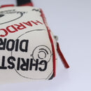 Christian Dior Hardcore Pouch Canvas White Auth 82243V-16