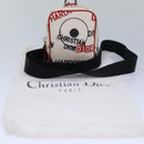 Christian Dior Hardcore Pouch Canvas White Auth 82243V-12
