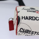 Christian Dior Hardcore Pouch Canvas White Auth 82243V-7