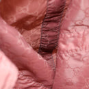 GUCCI GG Canvas Tote Bag Pink 223669 Auth 82258-17
