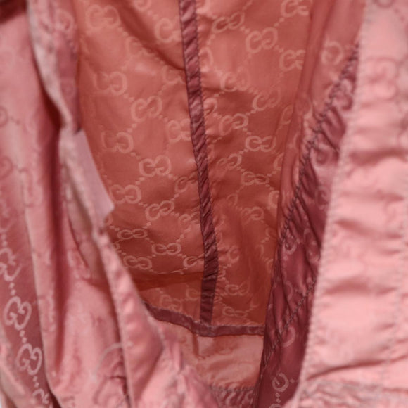 GUCCI GG Canvas Tote Bag Pink 223669 Auth 82258
