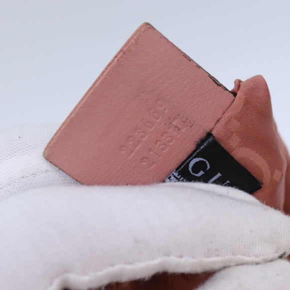 GUCCI GG Canvas Tragetasche Rosa 223669 Auth 82258
