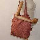 GUCCI GG Canvas Tote Bag Pink 223669 Auth 82258-19