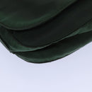 PRADA Chain Shoulder Bag Nylon Green Auth 82275-14