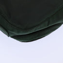 PRADA Chain Shoulder Bag Nylon Green Auth 82275-16