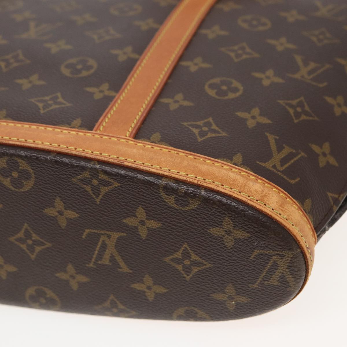 LOUIS VUITTON Monogram Babylone Tote Bag M51102 LV Auth 82282