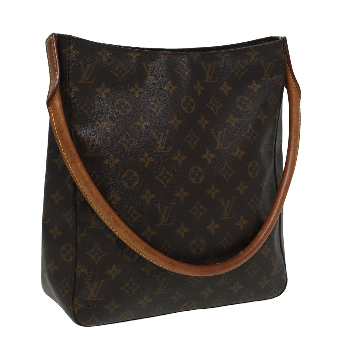 LOUIS VUITTON Monogram Looping GM Shoulder Bag M51145 LV Auth 82285