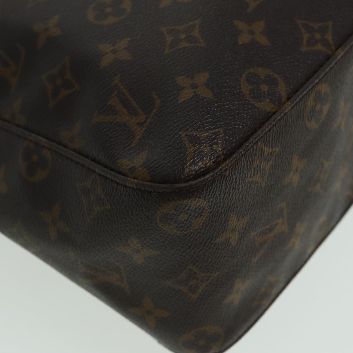 LOUIS VUITTON Monogram Looping GM Shoulder Bag M51145 LV Auth 82285