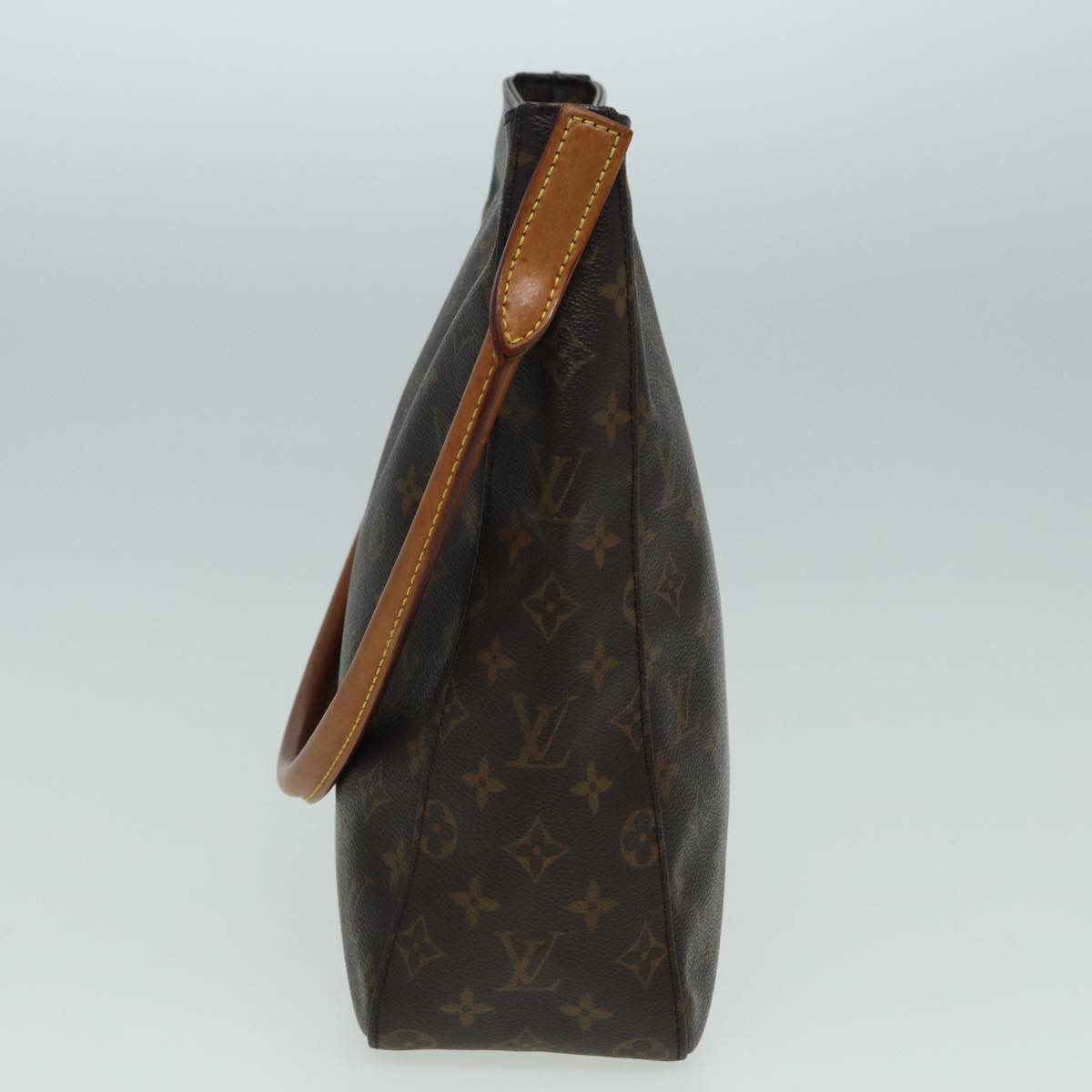 LOUIS VUITTON Monogram Looping GM Shoulder Bag M51145 LV Auth 82285