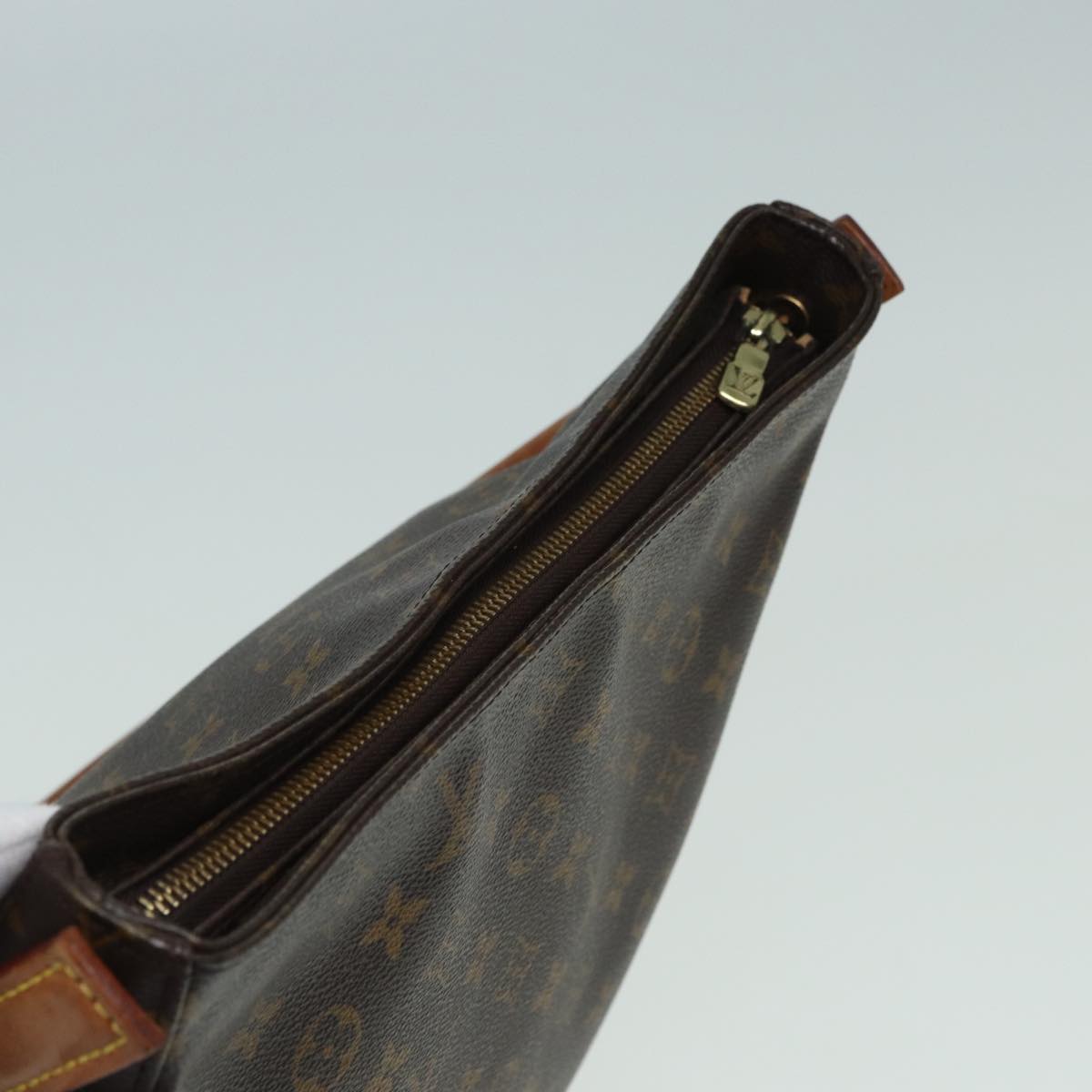 LOUIS VUITTON Monogram Looping GM Shoulder Bag M51145 LV Auth 82285