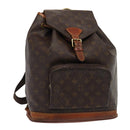 LOUIS VUITTON Monogram Montsouris GM Backpack M51135 LV Auth 82289-1