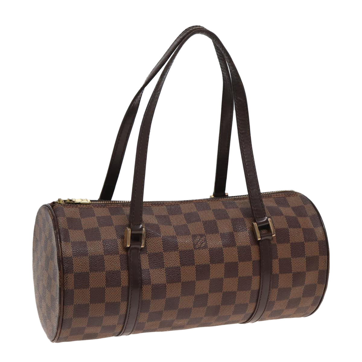 LOUIS VUITTON Damier Ebene Papillon 30 Hand Bag N51303 LV Auth 82299