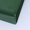 LOUIS VUITTON Epi Malesherbes Hand Bag Green M52374 LV Auth 82304-9