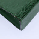 LOUIS VUITTON Epi Malesherbes Hand Bag Green M52374 LV Auth 82304-14