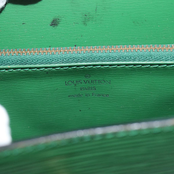 LOUIS VUITTON Epi Malesherbes Handtas Groen M52374 LV Auth 82304