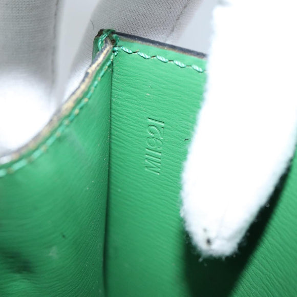 LOUIS VUITTON Epi Malesherbes Handtas Groen M52374 LV Auth 82304