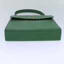 LOUIS VUITTON Epi Malesherbes Handtas Groen M52374 LV Auth 82304-5