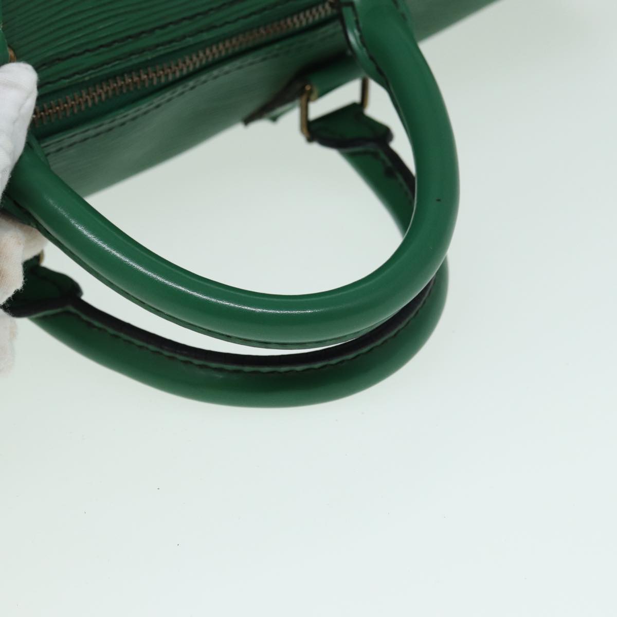 LOUIS VUITTON Epi Speedy 40 Hand Bag Green M42984 LV Auth 82306