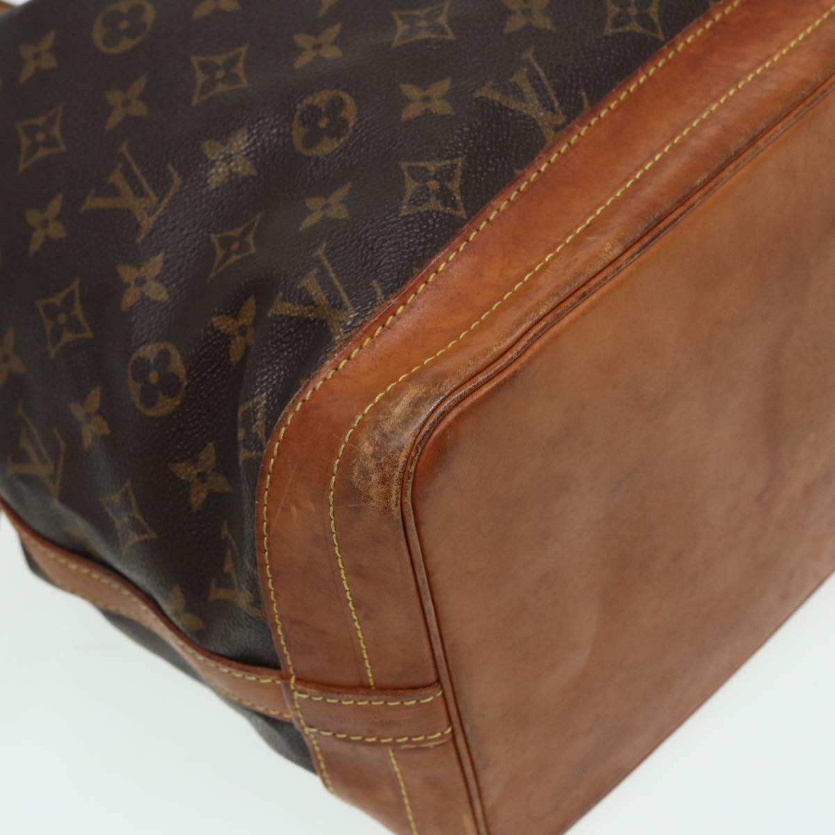 LOUIS VUITTON Monogram Noe Shoulder Bag M42224 LV Auth 82309