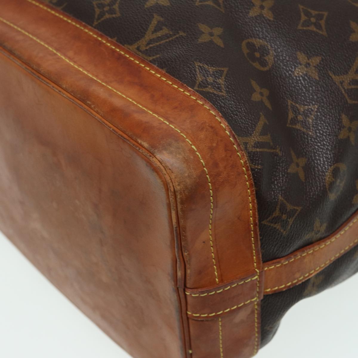 LOUIS VUITTON Monogram Noe Shoulder Bag M42224 LV Auth 82309