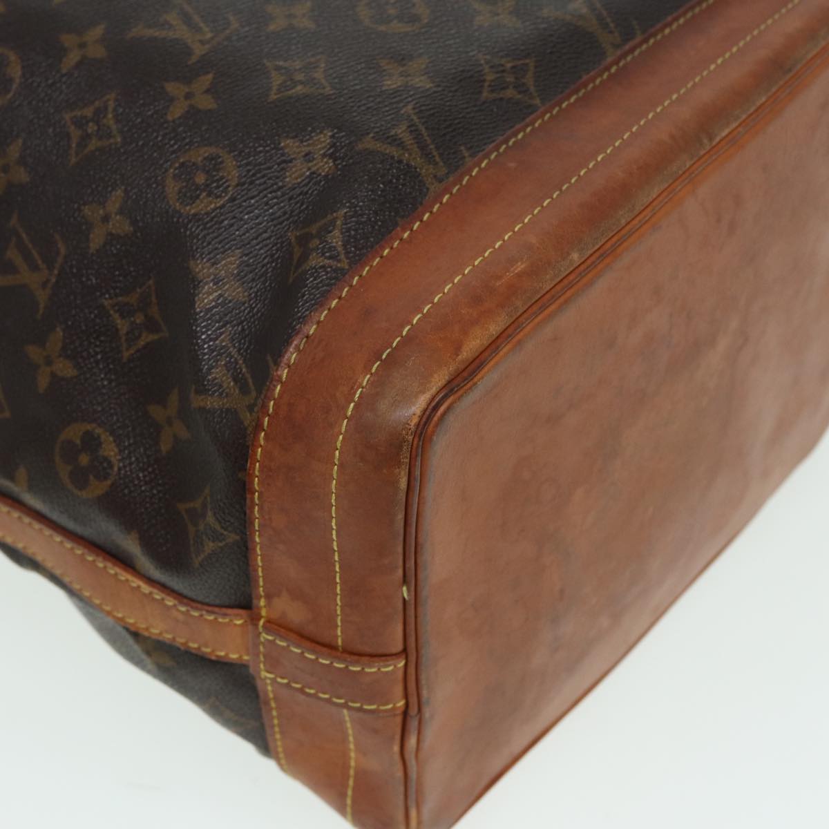 LOUIS VUITTON Monogram Noe Shoulder Bag M42224 LV Auth 82309