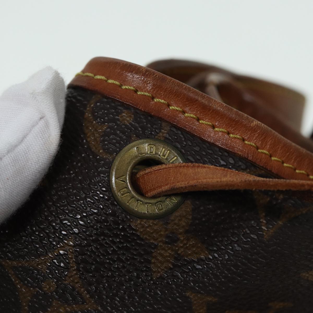 LOUIS VUITTON Monogram Noe Shoulder Bag M42224 LV Auth 82309