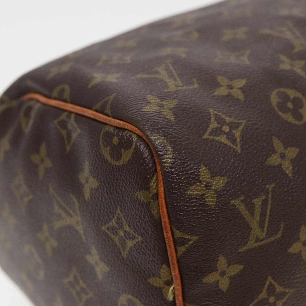 LOUIS VUITTON Monogram Speedy 30 Hand Bag M41526 LV Auth 82317