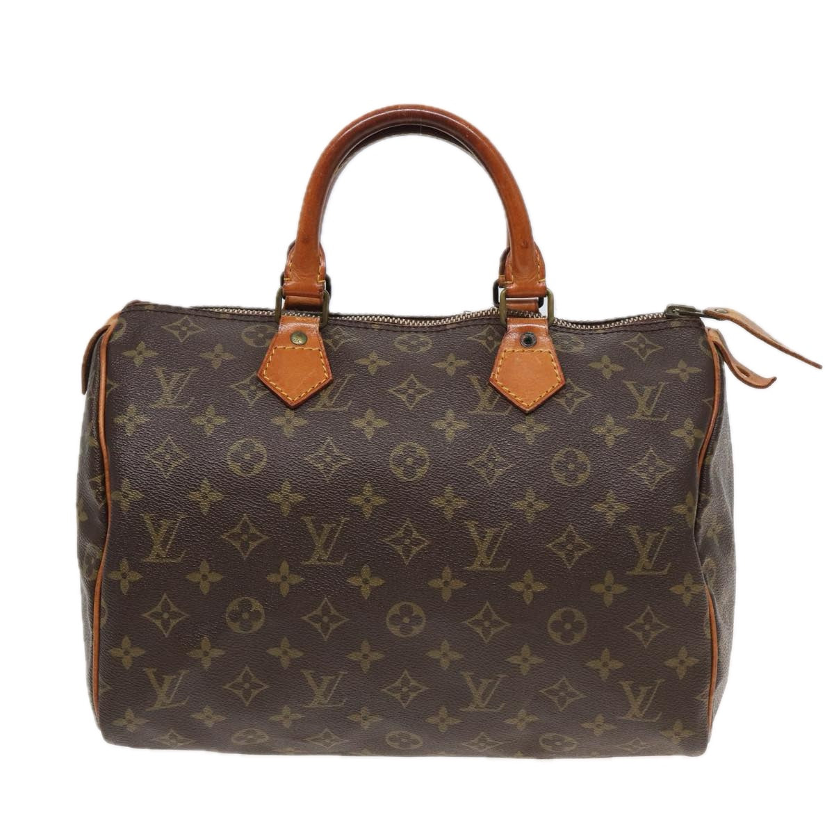 LOUIS VUITTON Monogram Speedy 30 Hand Bag M41526 LV Auth 82317