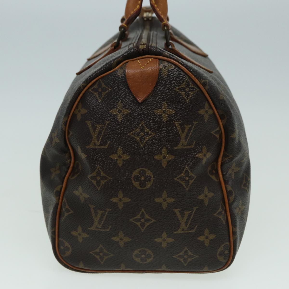 LOUIS VUITTON Monogram Speedy 30 Hand Bag M41526 LV Auth 82319