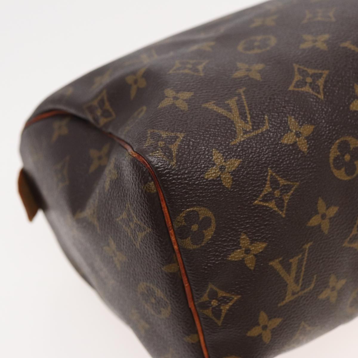 LOUIS VUITTON Monogram Speedy 25 Hand Bag M41528 LV Auth 82320