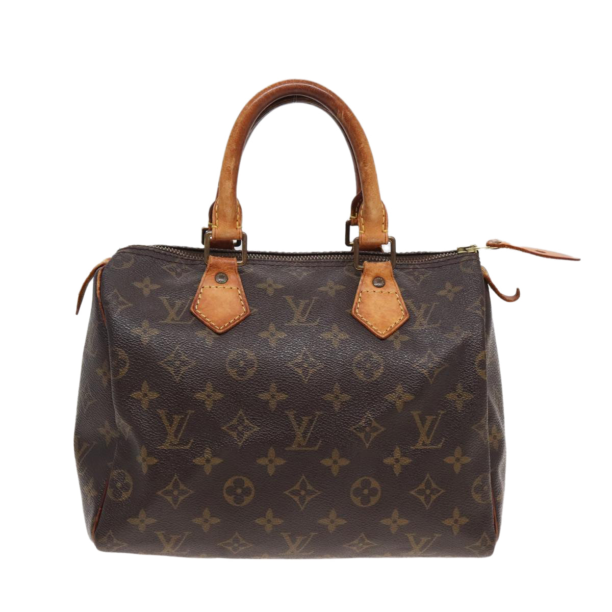 LOUIS VUITTON Monogram Speedy 25 Hand Bag M41528 LV Auth 82320